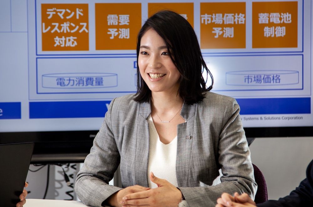 東芝能源系統公司 Grid Aggregation事業部 能源物聯網推進部  丸山保奈美